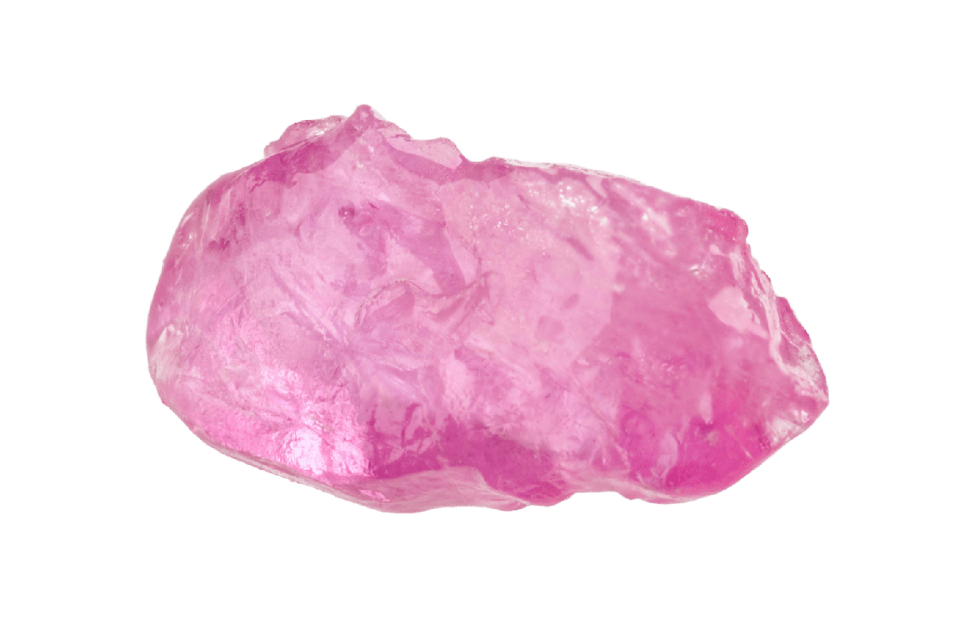 Raw Pink Sapphire